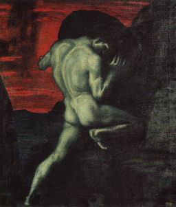 Sisyphus_Franz Stuck Public domain U.S. image 